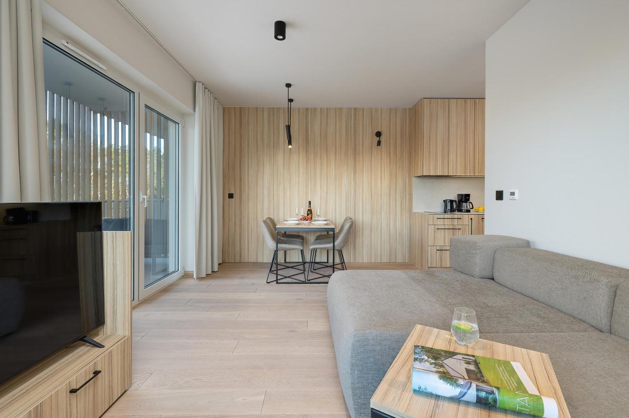 Wyspa Uznam Promenada Apartament Na Wydmie Swinemünde Exterior foto
